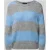 Oui Gebreide pullover met geribde boorden