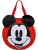 DISNEY Strandtas ‘Face-Jumbo Beach Bag’  rood / zwart / wit