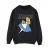 Disney Dames/Dames Alice In Wonderland Bloemen Sweatshirt (Zwart)