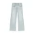 Indian Blue Jeans high waist wide leg jeans light blue denim