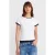 Dames Slim Fit Katoenen T-Shirt met Ronde Hals