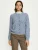 Soft Rebels Gebreid vest ‘ SRAllison ‘  blauw gemêleerd