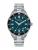 Breil Analoog horloge ‘Overhand’  petrol / zilver