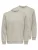 Only & Sons Sweatshirt ‘Connor’  lichtgrijs