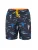 Daniel Hills Zwemshorts  navy / geel / rood