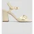 LK Bennett Fs Reeva Oloid Buckle Buttercream