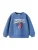 MANGO KIDS Sweatshirt ‘SPNET’  opaal / lichtgrijs / knalrood / zwart