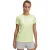 Under Armour Rival-T-shirt met logo voor dames (Geel)