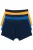 JP1880 Boxershorts  blauw / navy / geel