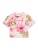 GUESS Shirt  groen / rosa / lichtroze / wit