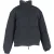 Burberry geruite pufferjas van zwart nylon