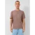 QS regular T-shirt bruin