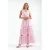 Mouwloze Kant V-Hals Maxi Jurk