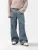 VAMOS CLO Broek  blauw denim