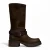 Windsorsmith Dames Brownie Suède Leren Halfhoge Western Rijlaarzen – Gotcha