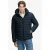 Superdry FUJI gewatteerde quilted jas – donkerblauw