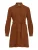 VILA Blousejurk ‘VIElsa’  bruin