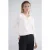 Summum Woman Short Cardigan Soft Viscose Polyamide Knit Ivory