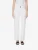 KOROSHI Bandplooi jeans  white denim