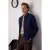 TRENDYOL MAN Heren Donkerblauw Effen Lang Regular fit Vesten