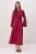 Trendyol Modest Dames Paars Effen Maxi Lang Casual A-lijn Modest Jurken