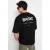 TRENDYOL MAN Jongens Zwart Slogan Kort Oversized T-shirts