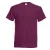 Fruit Of The Loom Heren Originele T-shirt korte mouwen (Bordeaux)
