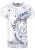 T-shirt met ronde hals en print over het hele voorpand