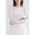 Summum Woman Boat Neck Top Sheer Jersey Solid Ivory