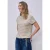 Street One Dames Gestreept shirt in Beige