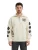 Kleidermafia Sweatshirt ‘Oversize Half-Zip Graphic Sweatshirt – Beige’  beige