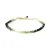 Luxenter Groene Kristal Armband Afgewerkt in 18K Geel Goud – Halok