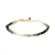 Luxenter Groene Kristal Armband Afgewerkt in 18K Geel Goud – Halok