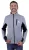 Heren Fusion Fleecejack Wandeljack Grijs