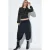 Dames Modal Polyester Capri Salwar Broek