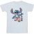 Disney Heren Lilo & Stitch Bermuda Shorts T-shirt (Wit)
