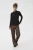 T-shirt met lange mouwen Feminine black