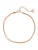 Hey Happiness Voetsieraden ‘Shoreline’  rose-goud
