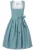 STOCKERPOINT Dirndl ‘Bojana’  petrol / wit