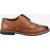 Hush Puppies Verity Leren Damesschoenen In Het Zandkleurige Brogue Model