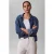 CALVIN KLEIN JEANS denim blouse medium blue denim