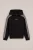 Salty Dog – Jongens hoodie met colourblock – Relaxed Fit – Zwart – Katoen –