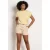 LOLALIZA slim regular waist chino short beige