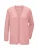 Goldner Gebreid vest  rosa