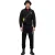 Hugo Boss Heren-sweatshirt met Dangula-logo en kwartritssluiting (Zwart)