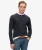 Jersey Grandad Top met Lange Mouwen Blauw