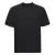 Russell Europa Heren Werkkleding Korte Mouwen Katoenen T-Shirt (Zwart)