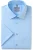 OLYMP Luxor Overhemd Korte mouw blauw
