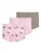 NAME IT Onderbroek ‘NKFHipster’  taupe / lichtroze / zwart