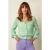 King Louie Cardi v farfalle cameo green